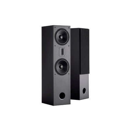 Monoprice MP-T65RT Tower Home Theater Speakers with Ribbon Tweeter (Pair) 35124